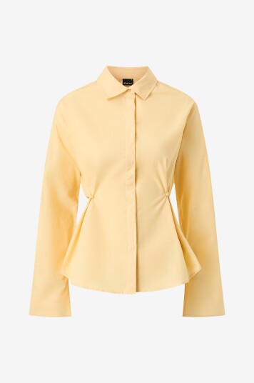 Gina Tricot Skjorte Shaped Gul