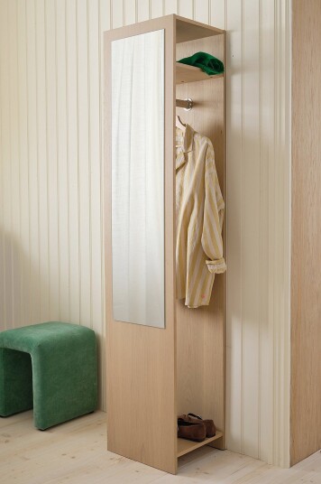 Ellos Home Oppbevaring i gangen / kleshenger Leia Beige