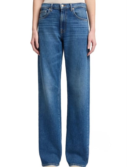 7 For All Mankind Tess Trouser Explorer   Blue   25 x 34