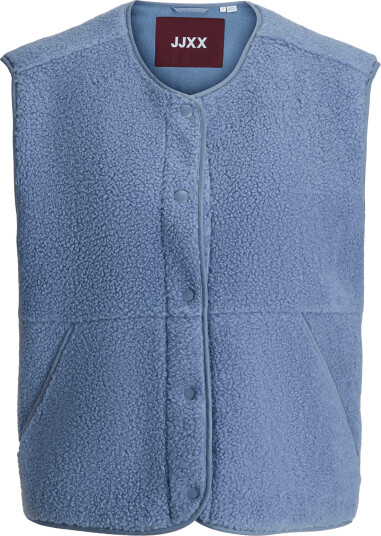 JJXX Jxvera Teddy Vest Otw Noos Blue S