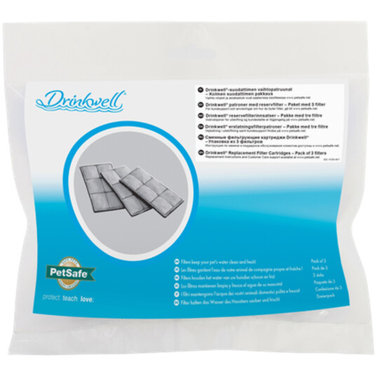 Premium Erstatningskullfilter Hvit 3-Pk.