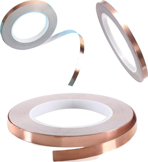 Kobbertape mot snegler - 10 mm bredd - 20 m rull