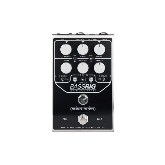 Origin Effects Bassrig ’64 Black Panel