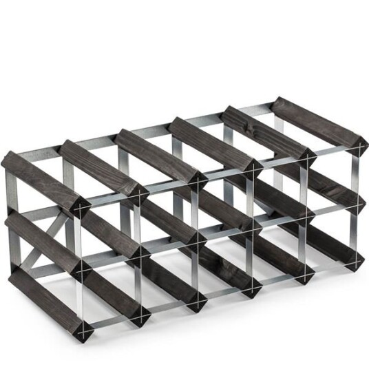 Traditional Wine Rack Vinstativ 15 flasker svart ask Traditional Wine Rack Vinstativ 15 flasker svart ask