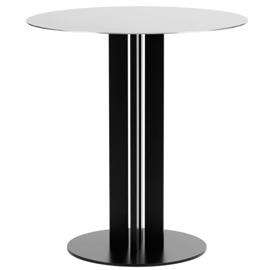 Normann Copenhagen Scala Café Table H75 Ø60 cm Oak Bistrobord Laget av stål 70 cm Steel