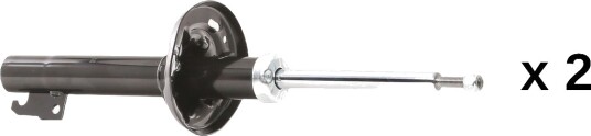 RIDEX 854S20817 Støtdemper