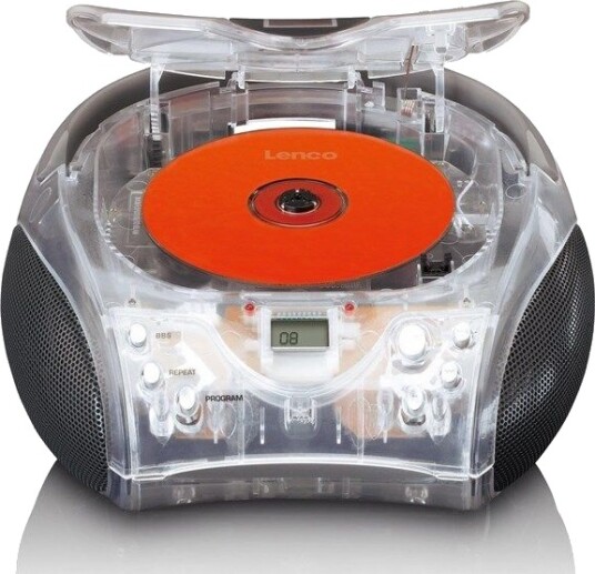 Lenco SCD-24TR Transparent Lenco SCD-24TR Transparent