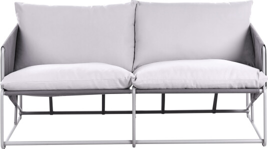 Sofa utendørs 2 seter Ponte Grå