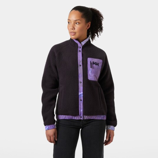Helly Hansen Imperial Børstet Fleece Mellomlagsjakke Dame Lilla M