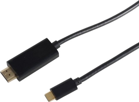 S Conn 10 56025 1 M Hdmi Type A Standard Usb Type C Hankjønn Hankjønn Rett