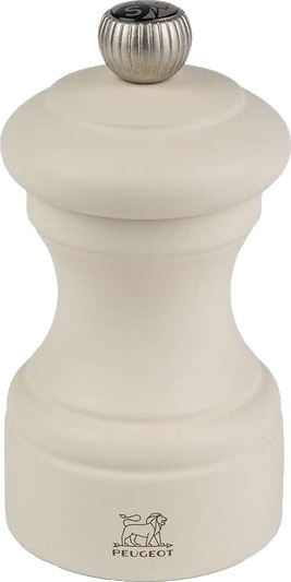 Peugeot Bistro saltkvern 10 cm fjærhvit Peugeot Bistro saltkvern 10 cm fjærhvit