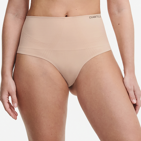 Chantelle Truser Smooth Comfort High Waisted Thong Hud X-Large Dame Chantelle Truser Smooth Comfort High Waisted Thong Hud X-Large Dame