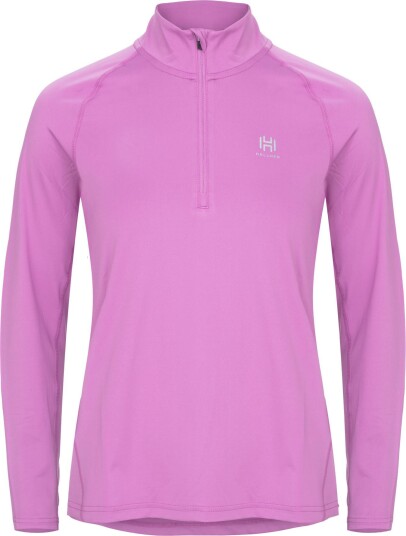 Hellner Women"s Core Running Halfzip LS Tee Mulberry XL