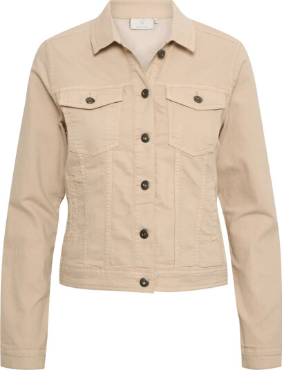 Kaffe Kazelina Denim Jacket Beige 36