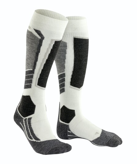 FALKE SK2 Woman Knee high Socks Off White 37 38 FALKE SK2 Woman Knee high Socks Off White 37 38