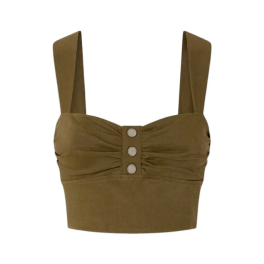 Pinko Dame Topper Grønn 2XS