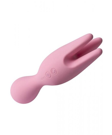 Svakom Nymph Soft Moving Finger Klitorisvibrator - Lyserosa