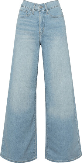 Levi"s® 318 Shaping Wide Leg Tall Glas Blue 31 x 34