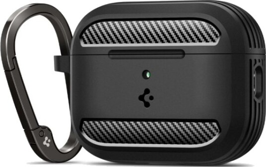 Spigen Rugged Armor-Deksel Til Airpods 3 Matt Svart Spigen Rugged Armor-Deksel Til Airpods 3 Matt Svart