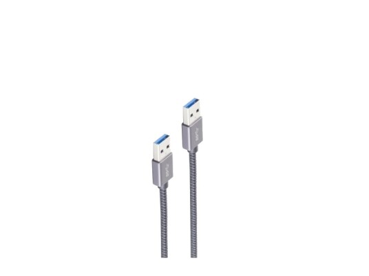 Shiverpeaks Bs13-37020 1 M Usb A Usb A Usb 3.2 Gen 2 3.1 Gen 2 10 Gbit/Sek Grå