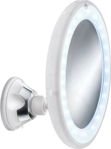 Kleine Wolke speil fleksibel lys hvit x5 white 17.5 cm diameter