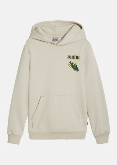 Puma Ess+ Logo Lab Holiday Hoodie I Desert Dust 152 Hoodies Puma Ess+ Logo Lab Holiday Hoodie I Desert Dust 152 Hoodies