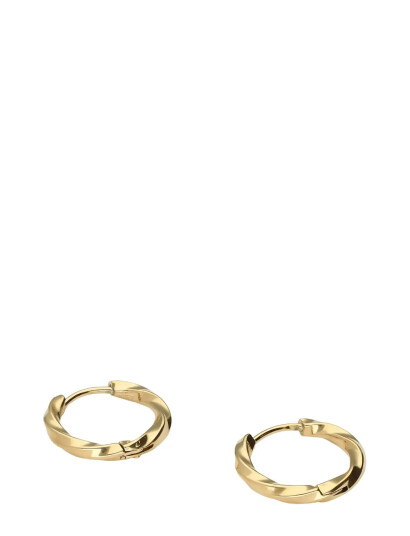 My Jewellery Earring Basic Twisted Hoop 17X2.5   Gold   