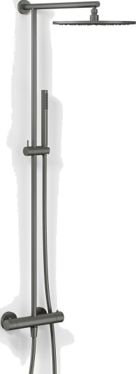 Semplice Termostatsett SRL10 S03 Rain DeLuxe RHB30 ø30cm PVD Matt Gun Metal Semplice Termostatsett SRL10 S03 Rain DeLuxe RHB30 ø30cm PVD Matt Gun Metal