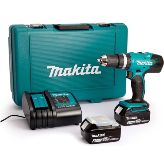 Makita DDF453RFE Drill 18V Med batteri