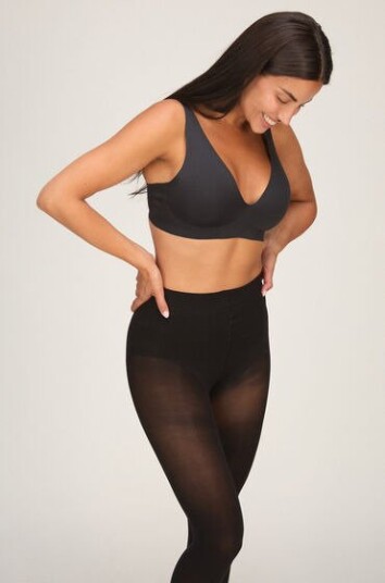 Hunkemöller Panty 60 Denier Core Control Svart