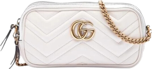 Gucci Vintage Dame Hvit