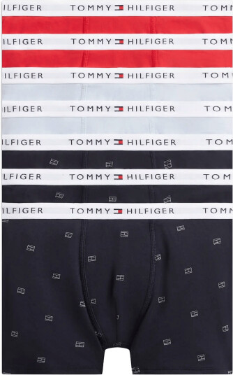 Tommy Hilfiger 7Pk Trunk Print Navy 164 170