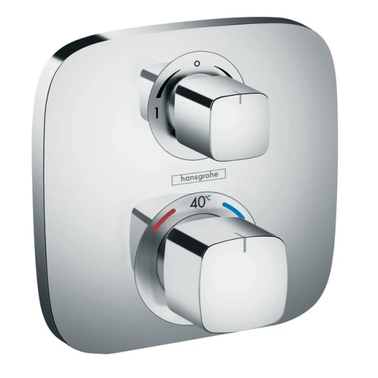 Hansgrohe Ecostat E termostat Med avsperring og vender, Krom Hansgrohe Ecostat E termostat Med avsperring og vender, Krom