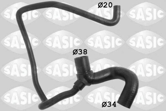 SASIC 3406258 Radiatorslange