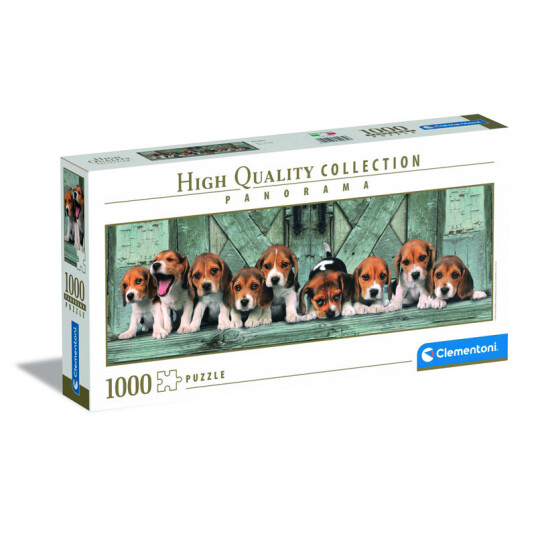 Clementoni 1000 pcs. High Quality Collection Panorama BEAGLES Gulv