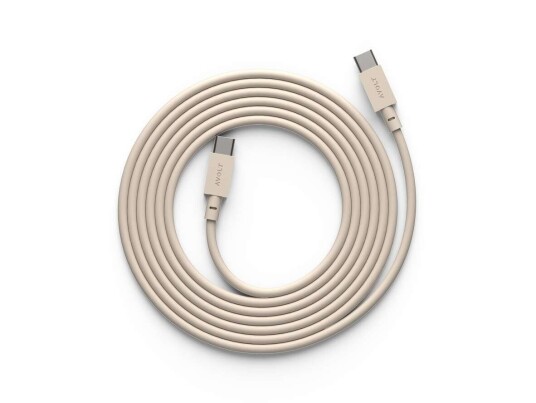 Avolt - Cable 1 USB-C to USB-C 2m Beige Avolt