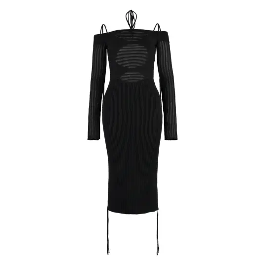 Andrea Adamo Dame Kjoler Svart L, Andrea Adamo Dame Kjoler Svart L,