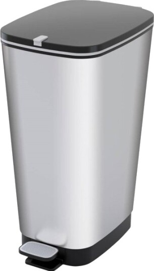 Affaldscontainer Cep Med Pedal 45 L Grå Affaldscontainer Cep Med Pedal 45 L Grå