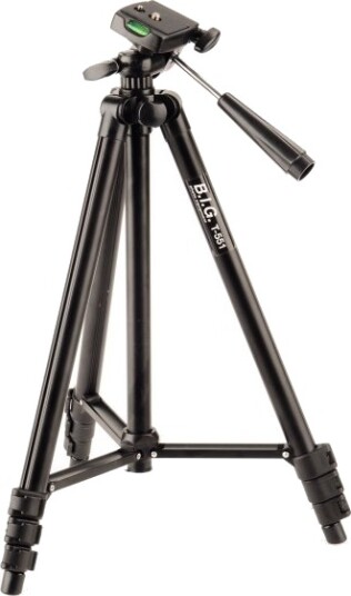 B.I.G. T-551 Travel Tripod Black 124 cm