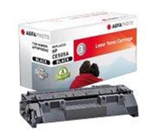 Agfa Photo - black - toner cartridge (alternative for: HP CE505A) - Laser toner Svart Agfa Photo - black - toner cartridge (alternative for: HP CE505A) - Laser toner Svart