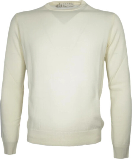 Cashmere Company Herre Strikkevarer Hvit XL, Cashmere Company Herre Strikkevarer Hvit XL,