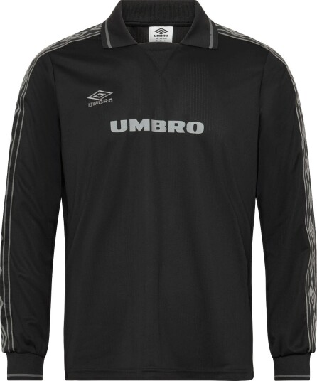 Umbro Taped Ls Jersey   BLACK   S