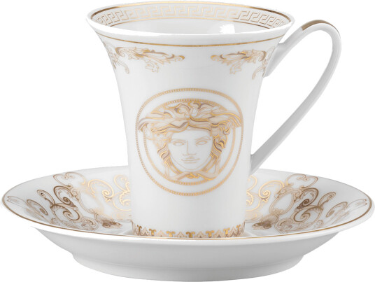 Versace Medusa Gala espressokopp med skål