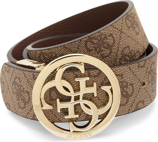 GUESS Noelle Adj & Rev Pant Belt H35 Brown S GUESS Noelle Adj & Rev Pant Belt H35 Brown S