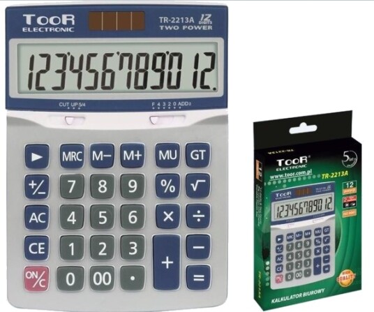 Toor Electronic Toor Electronic Kontorkalkulator Toor 240026