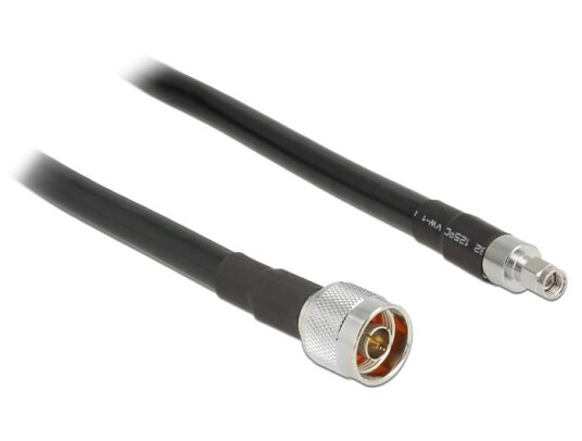 Delock CFD400 LLC400 Antennekabel 3m Svart
