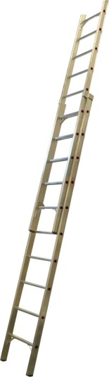 Alu-Stigen Villastige Solid 2-Delt 3+3m