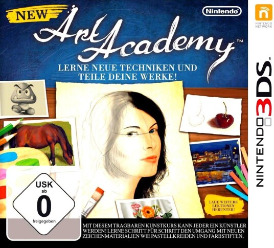 New Art Academy Nintendo 3DS Spill