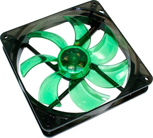 Cooltek PC-vifte 140x140x25mm 900 RPM 14dB Grønn