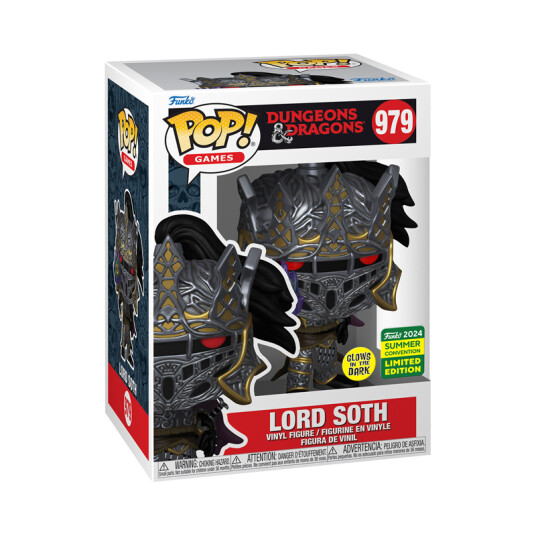 Funko POP! Games: D&D Limited Edition Glow in the Dark Vinylfigur Lord Soth #979